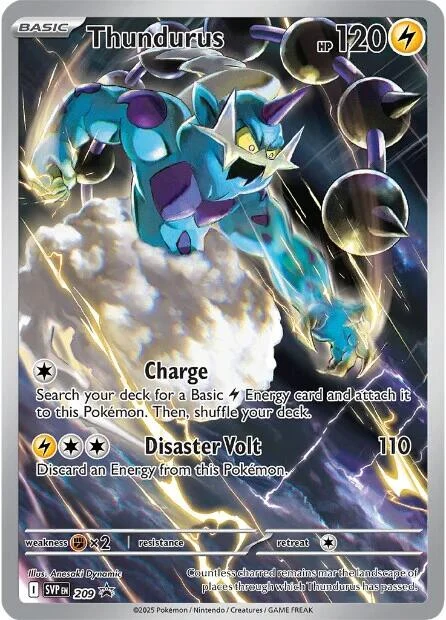 Thundurus - 209 (209) [SV: Scarlet & Violet Promo Cards]