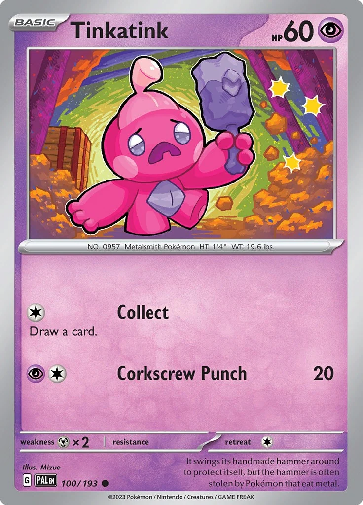Tinkatink (100/193) (SV02: Paldea Evolved)