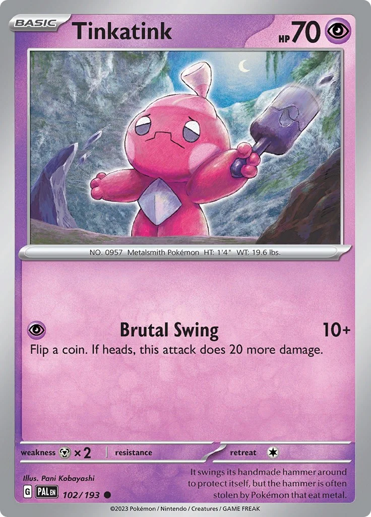Tinkatink (102/193) (SV02: Paldea Evolved)