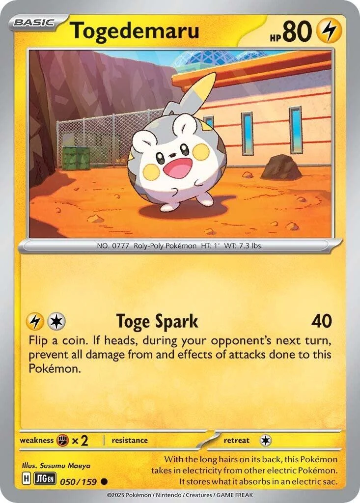 Togedemaru (050/159) (SV09: Journey Together)