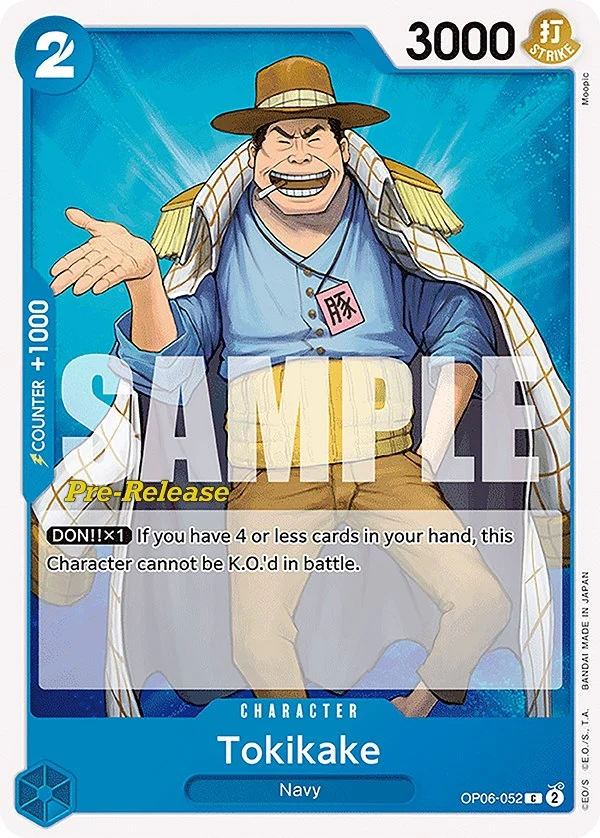 Tokikake (OP06-052) (Wings of the Captain Pre-Release Cards)