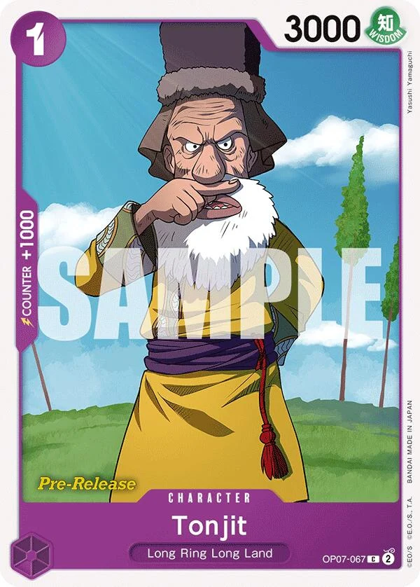 Tonjit (OP07-067) (500 Years in the Future Pre-Release Cards)