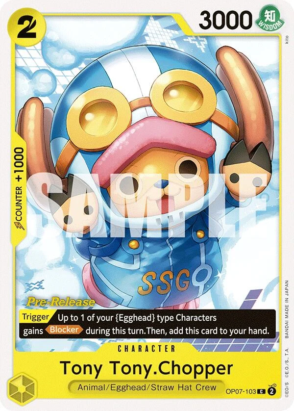 Tony Tony.Chopper (103) (OP07-103) (500 Years in the Future Pre-Release Cards)