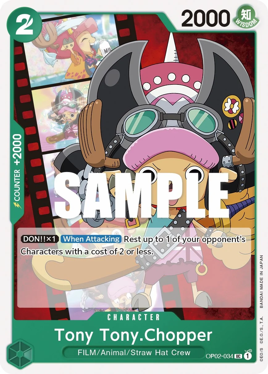 Tony Tony.Chopper (OP02-034) (Paramount War)