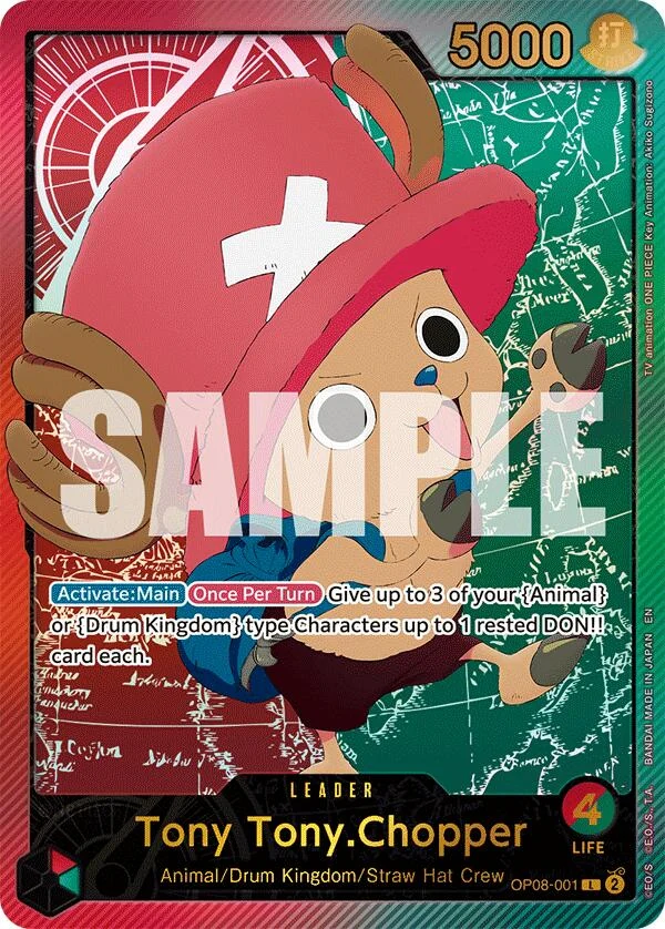 Tony Tony.Chopper (SP) (OP08-001) (Extra Booster: Anime 25th Collection)