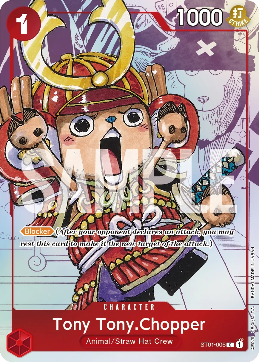 Tony Tony.Chopper - ST01-006 (Alternate Art) (ST01-006) (One Piece Promotion Cards)