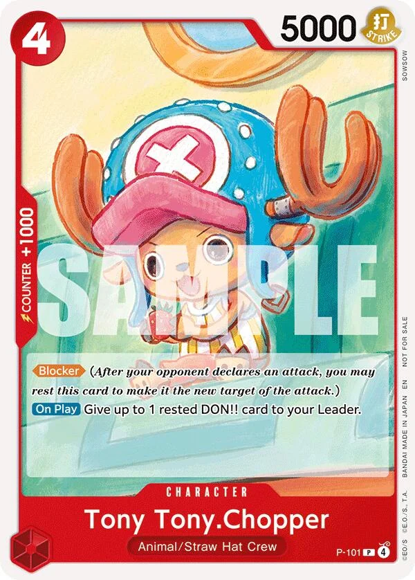 Tony Tony.Chopper (Tournament Pack 2026 Vol. 2) (P-101) (One Piece Promotion Cards)