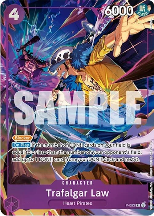 Trafalgar Law (Illustration Box Vol.6) (P-093) (One Piece Promotion Cards)