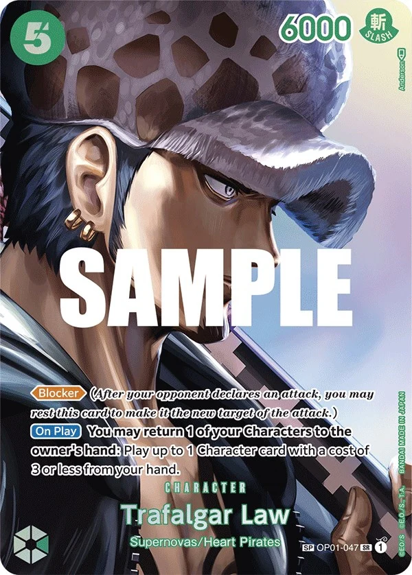 Trafalgar Law (SP) (OP01-047) (Kingdoms of Intrigue)