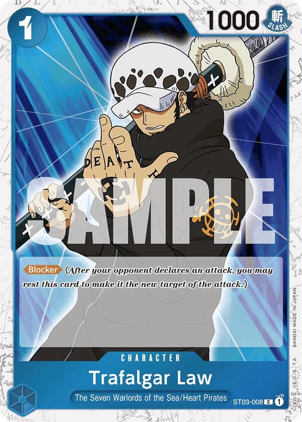 Trafalgar Law (ST03-008) (Jolly Roger Foil) (ST03-008) (Premium Booster -The Best-)