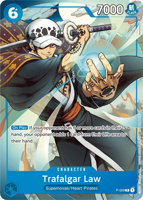 Trafalgar Law (Tournament Pack Vol. 1) (P-009) (One Piece Promotion Cards)