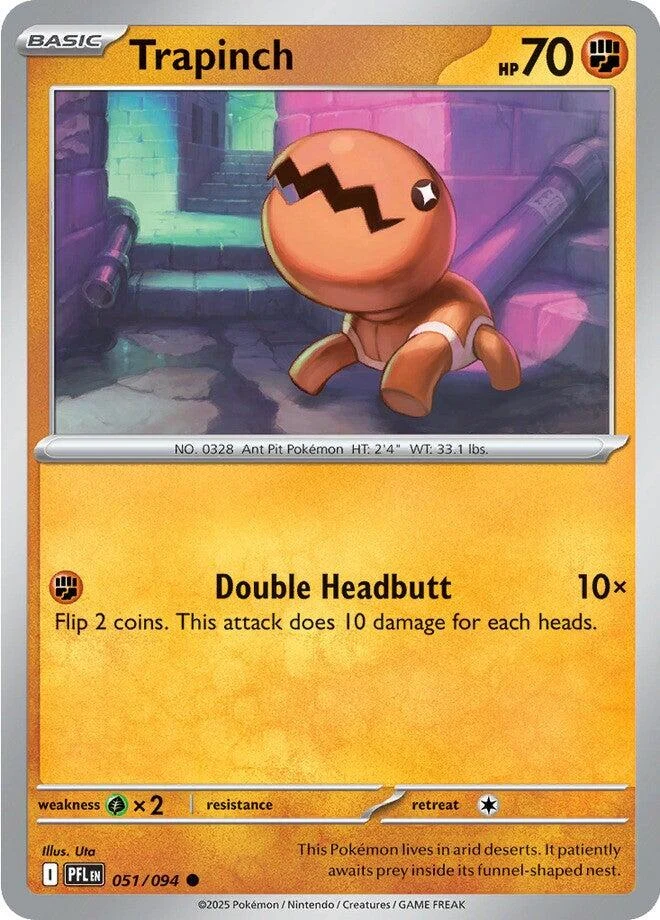 Trapinch (051/094) (ME02: Phantasmal Flames)