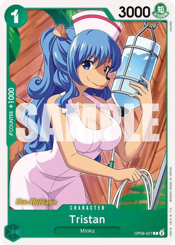Tristan (OP08-027) (Two Legends Pre-Release Cards)