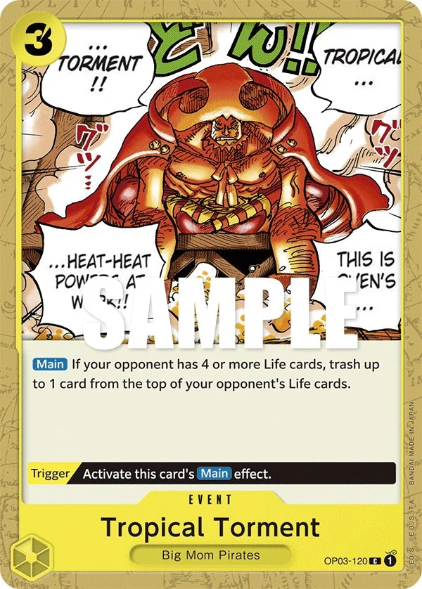 Tropical Torment (OP03-120) (Pillars of Strength)