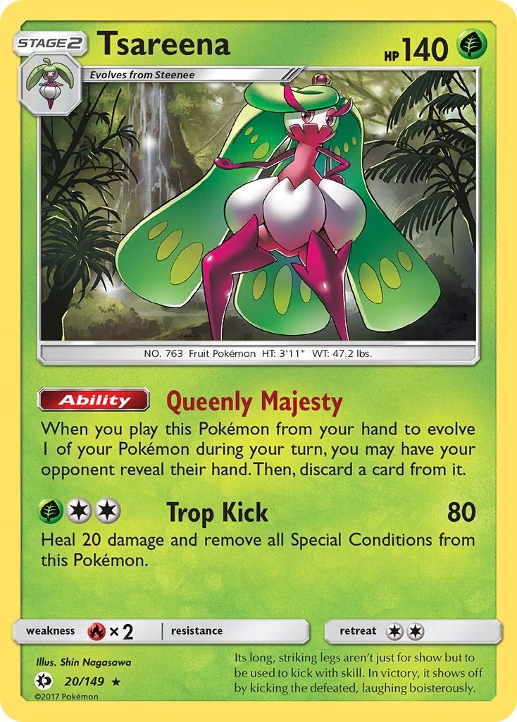 Tsareena (20/149) (SM Base Set)
