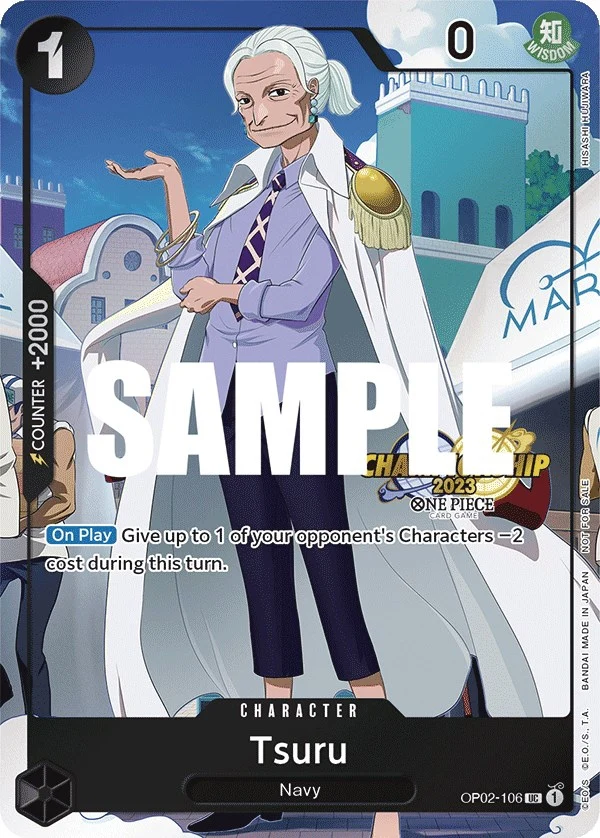 Tsuru (CS 2023 Event Pack) (OP02-106) (One Piece Promotion Cards)