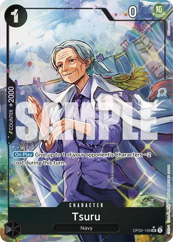 Tsuru (Full Art) (OP02-106) (Premium Booster -The Best-)