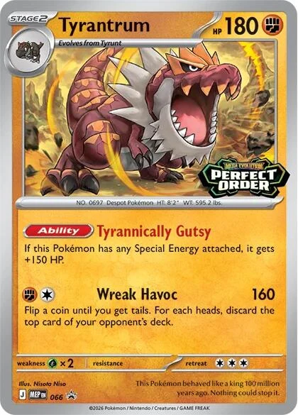 Tyrantrum - 066 (066) (ME: Mega Evolution Promo)