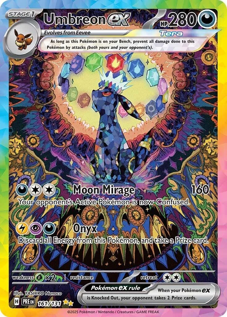Umbreon ex (161/131) (SV: Prismatic Evolutions)