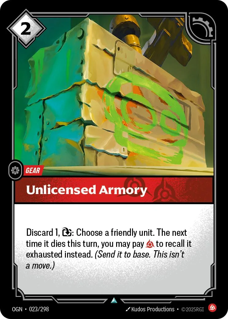 Unlicensed Armory (023/298) (Origins)