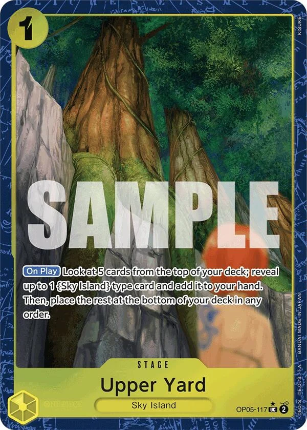 Upper Yard (Alternate Art) (OP05-117) (Premium Booster -The Best-)