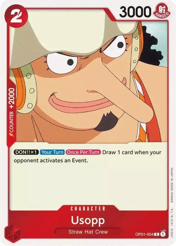 Usopp (OP01-004) (One Piece Demo Deck Cards)