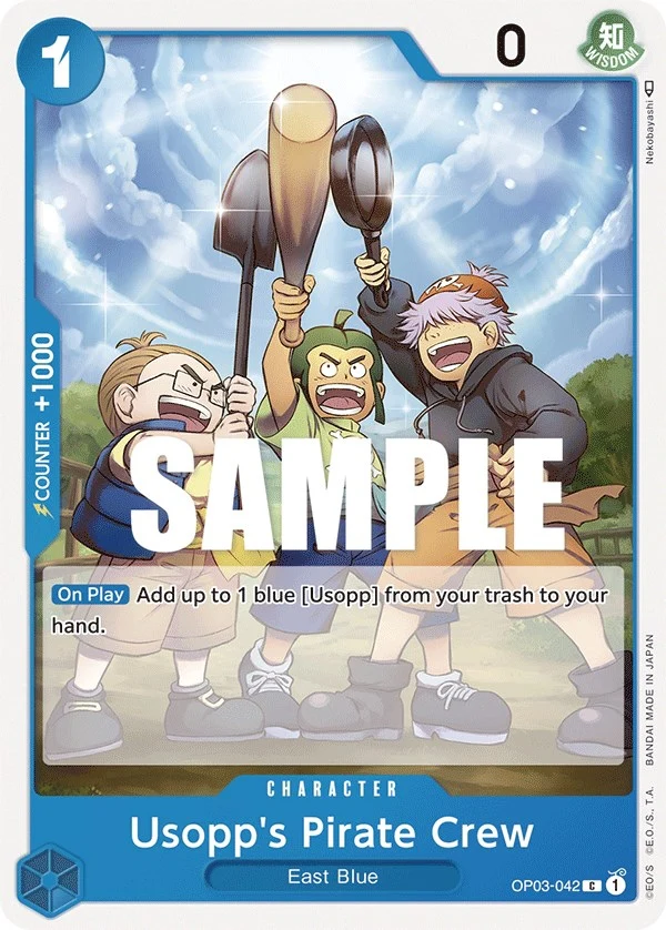 Usopp's Pirate Crew (OP03-042) (Pillars of Strength)