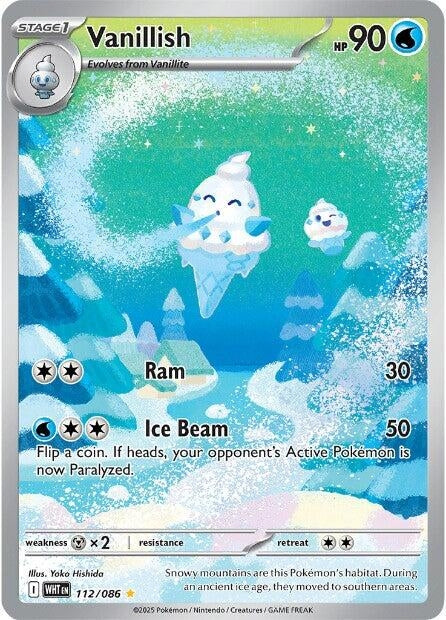 Vanillish (112/086) (SV: White Flare)