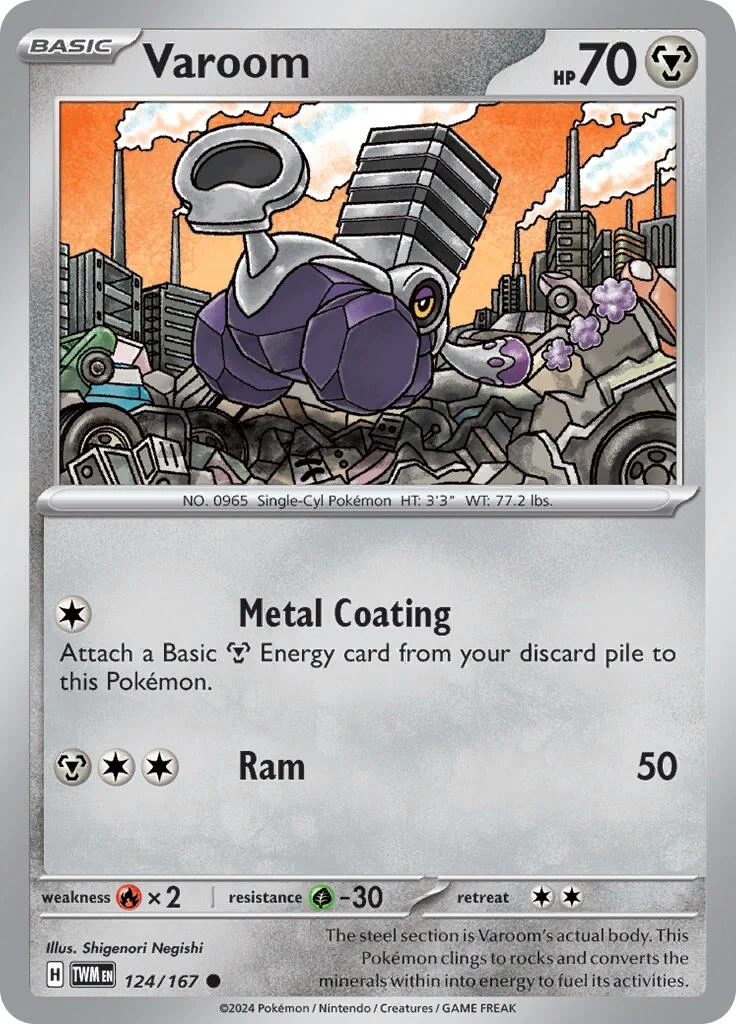 Varoom (124/167) (SV06: Twilight Masquerade)