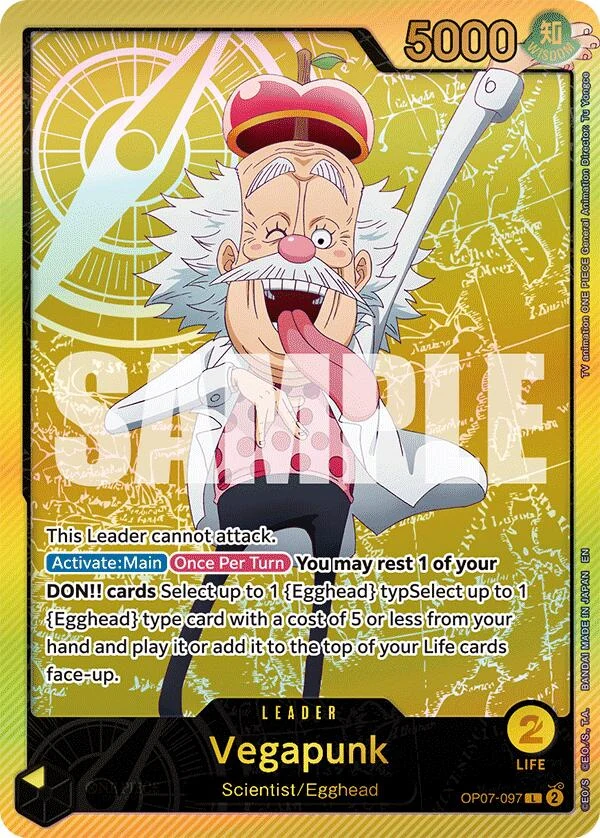 Vegapunk (SP) (OP07-097) (Extra Booster: Anime 25th Collection)