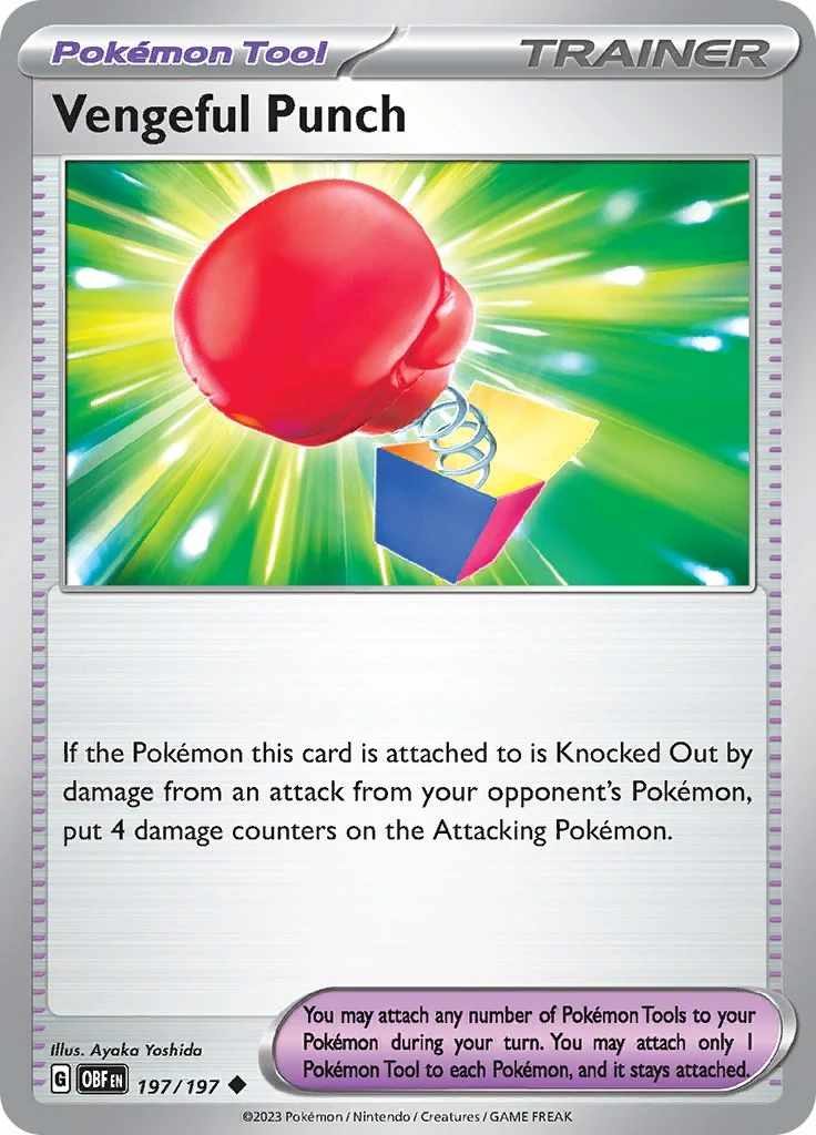 Vengeful Punch (197/197) (SV03: Obsidian Flames)