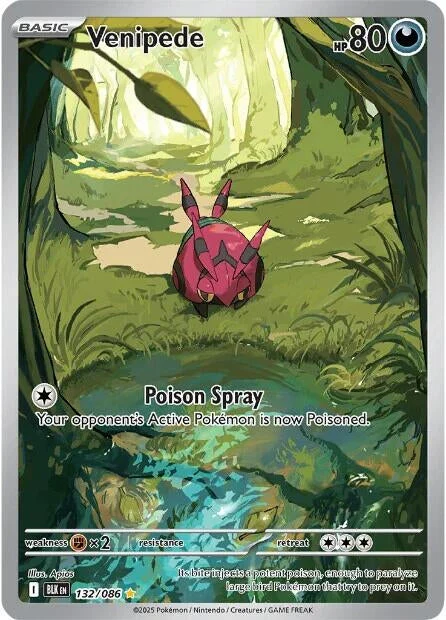Venipede (132/086) (SV: Black Bolt)