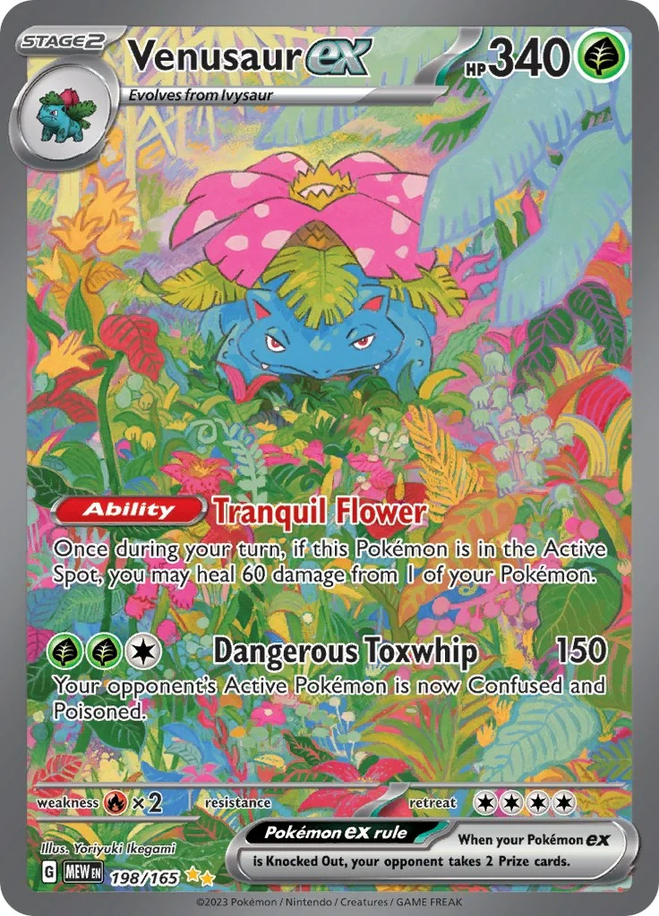 Venusaur ex (198/165) (SV: Scarlet & Violet 151)