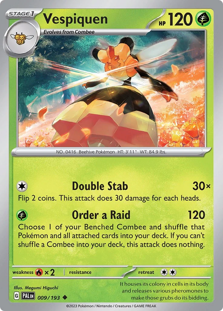 Vespiquen (009/193) (SV02: Paldea Evolved)
