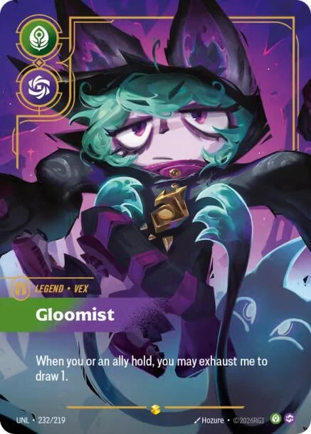 Vex - Gloomist (Overnumbered) (232/219) (Unleashed)