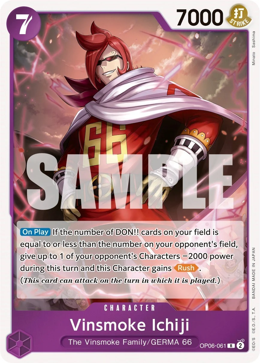 Vinsmoke Ichiji (061) (OP06-061) (Wings of the Captain)