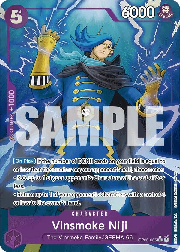 Vinsmoke Niji (OP06-065) (Full Art) (OP06-065) (Premium Booster -The Best-)