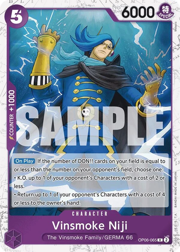 Vinsmoke Niji (OP06-065) (Jolly Roger Foil) (OP06-065) (Premium Booster -The Best-)