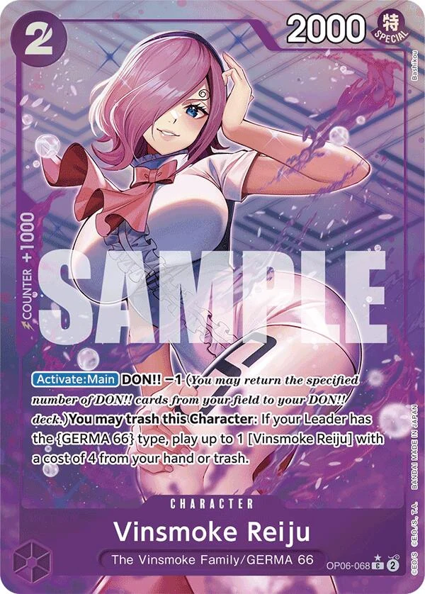 Vinsmoke Reiju (OP06-068) (Full Art) (OP06-068) (Premium Booster -The Best-)