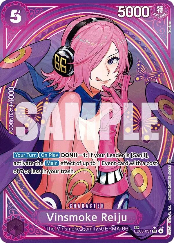 Vinsmoke Reiju (SP) (EB03-031) (Extra Booster: One Piece Heroines Edition)