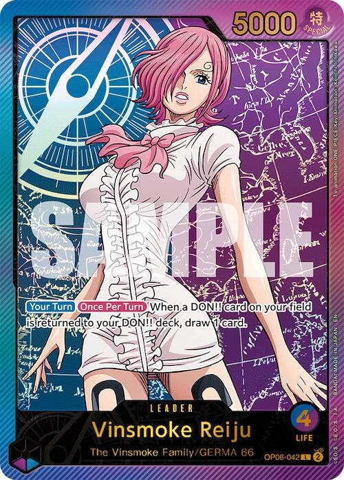 Vinsmoke Reiju (SP) (OP06-042) (Extra Booster: Anime 25th Collection)