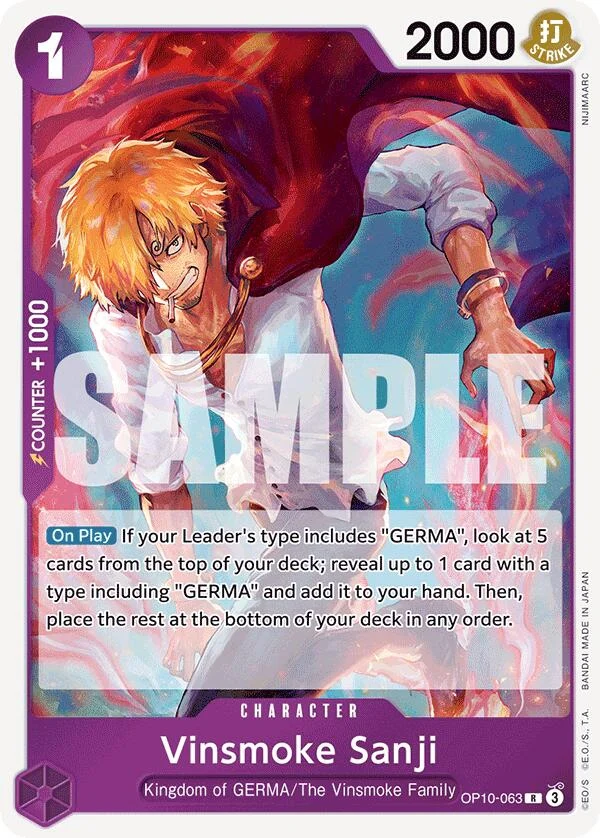 Vinsmoke Sanji (OP10-063) (Royal Blood)