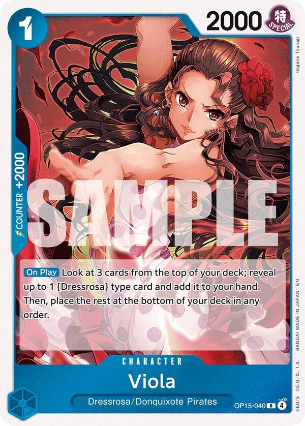 Viola (OP15-040) (Adventure on Kami's Island)