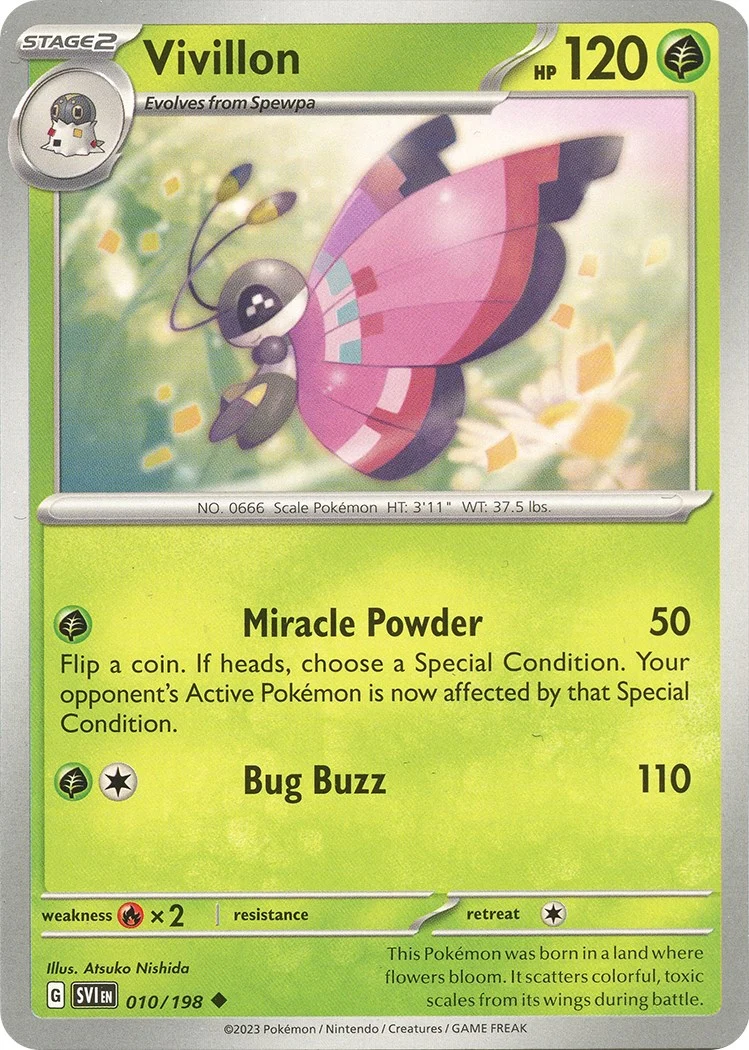 Vivillon (010/198) (SV01: Scarlet & Violet Base Set)