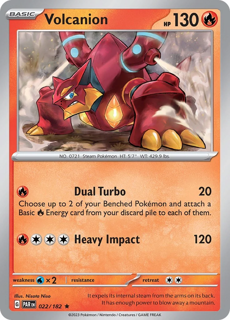Volcanion (022/182) (SV04: Paradox Rift)