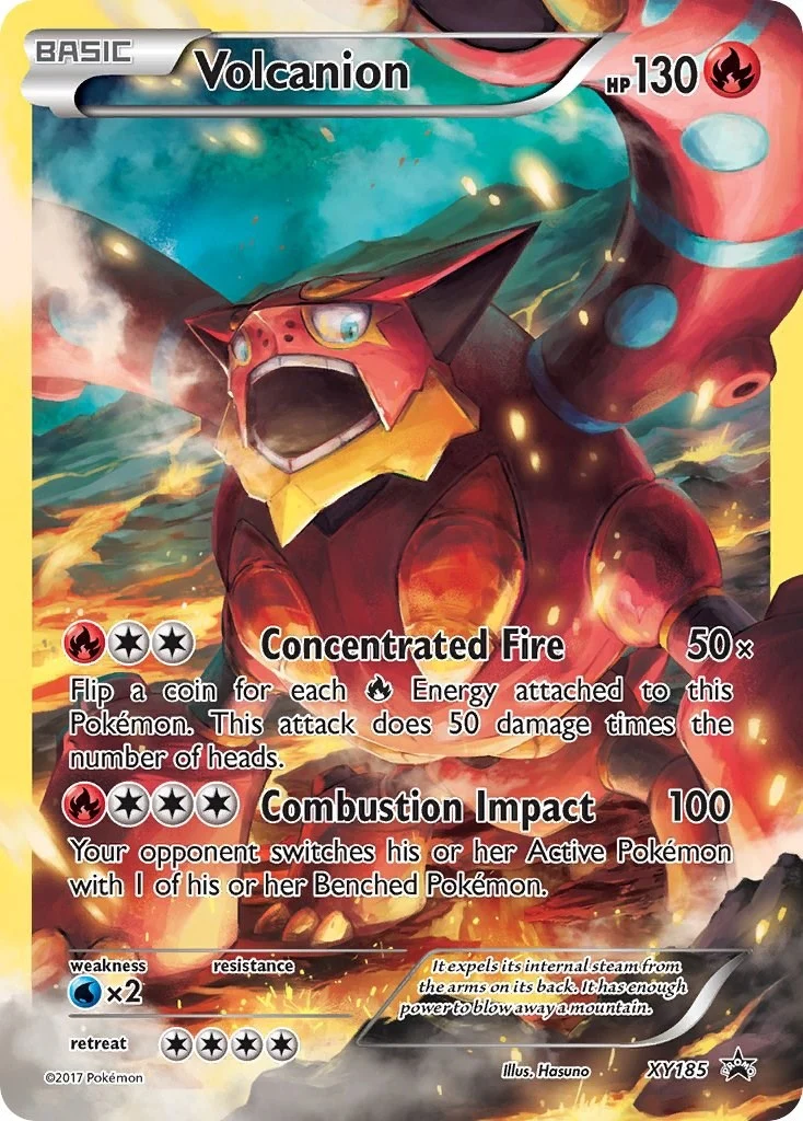 Volcanion - XY185 (XY185) (XY Promos)