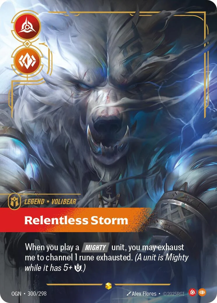Volibear - Relentless Storm (Overnumbered) (300/298) (Origins)