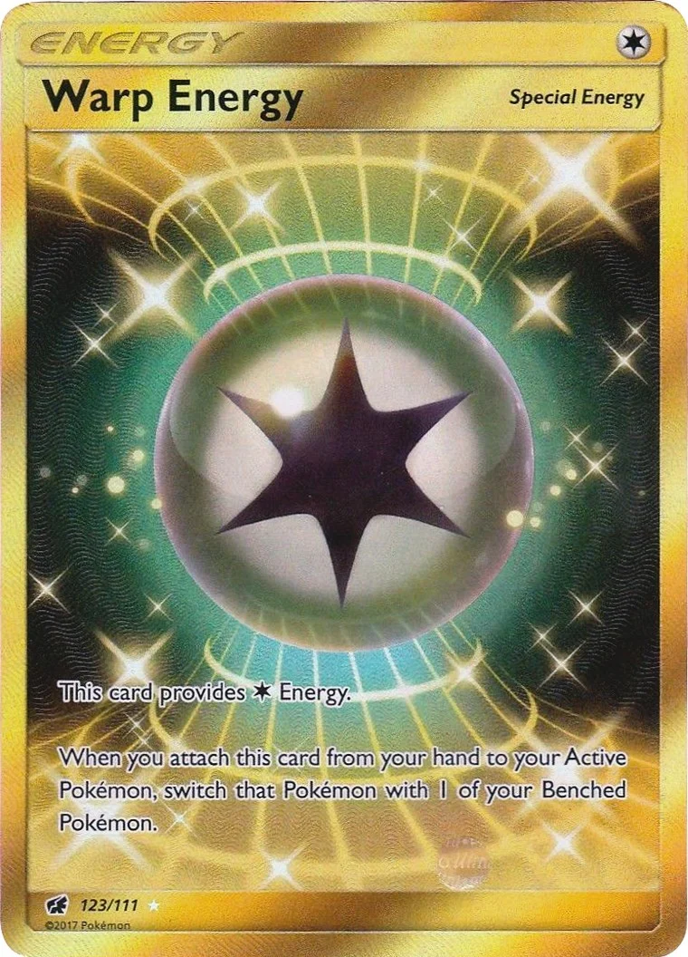 Warp Energy (Secret) (123/111) (SM - Crimson Invasion)