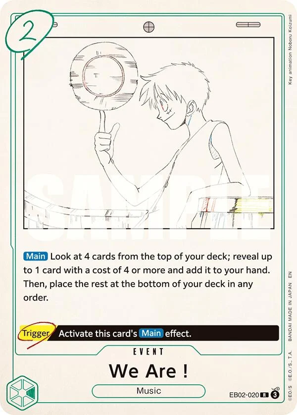 We Are! (EB02-020) (Extra Booster: Anime 25th Collection)