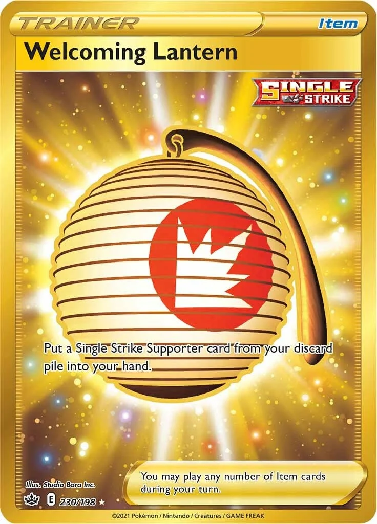 Welcoming Lantern (Secret) (230/198) (SWSH06: Chilling Reign)